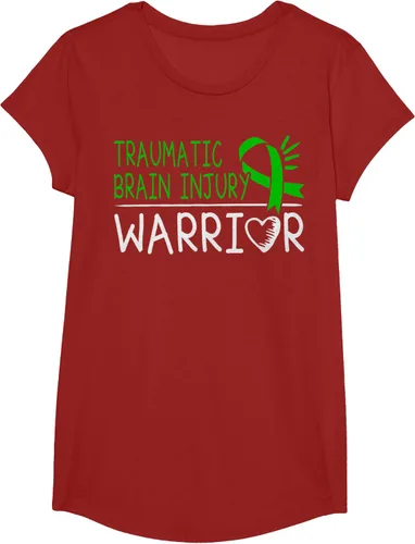Vista 42 de Camiseta de lesión intracraneal - Camiseta de conciencia TBI, Negro, S