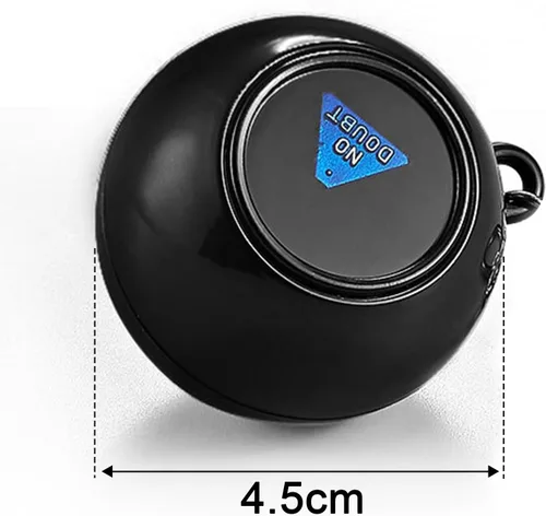 Vista 8 de YOXIER Magic Eight Ball, 8 Ball Retro Edition - Bola de adivinación con respuestas flotantes, juguete novedoso divertido regalo mágico 8 bolas