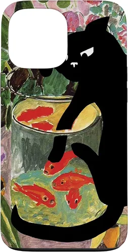 Vista 24 de Matisse's Goldfish and A Cat Case for iPhone 17