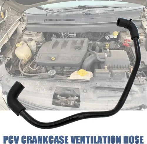 Vista 2 de Manguera de ventilación de cárter PCV de 3.7L compatible con Jeep Commander Grand Cherokee Liberty Dakota Durango Nitro Ram 1500 2007-2012 Reemplaza