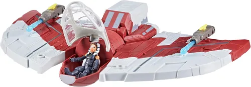 Vista 11 de STAR WARS Mission Fleet T-6 Jedi Shuttle, juego de figuras de acción Ahsoka a escala de 2.5 pulgadas, barcos, juguetes para niños y niñas de 4 años