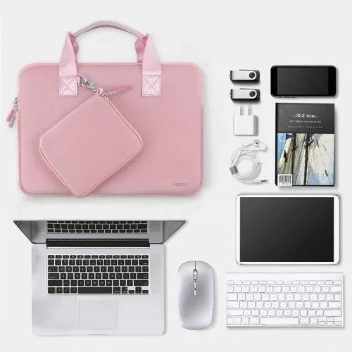 Vista 6 de Hseok P01k01 - Funda de neopreno para portátil de 15 pulgadas con funda