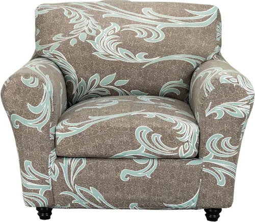 Vista 41 de CRFATOP Fundas para sillas suaves de 2 piezas para perros, fundas elásticas para sillón de 1 plaza, fundas de muebles de sofá lavables con 1 funda