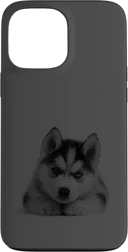 Vista 23 de Chic Husky Puppy for Dog Mom and Paw Parents Case for iPhone 16