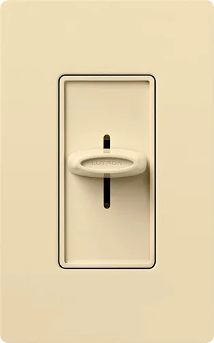 Vista 2 de Lutron Skylark - Control de ventilador de 1.5 amperios, un solo polo, 3 velocidades, color marfil
