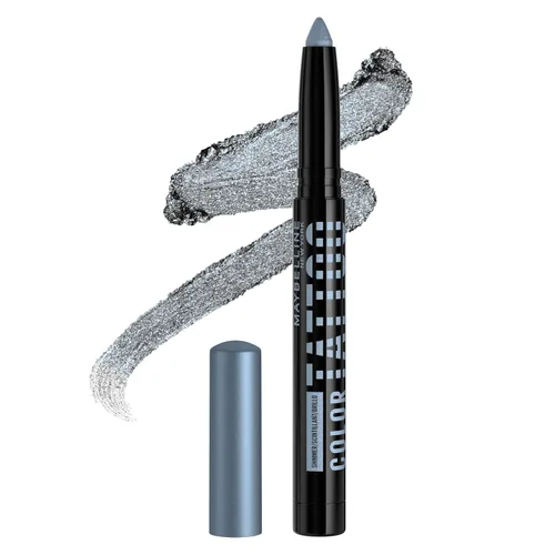 Vista 24 de MAYBELLINE Color Tattoo Longwear Sombra de ojos multiusos Stix, maquillaje de ojos, I am Shining (brillo perla clara)