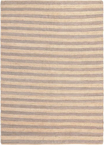 Vista 13 de Unique Loom Alfombra trenzada de la colección de yute – Bina (2' 2" x 3' 1", rectangular, gris marfil)