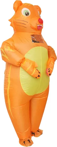 Vista 4 de JOYLANE Inflatable Animal Costume Blow Up Suit Fancy Dress Funny Jumpsuit for Halloween Cosplay Party Christmas