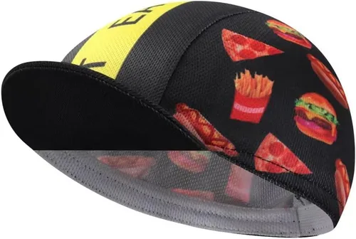 Vista 28 de Funny - Gorra de ciclismo de poliéster para ciclismo, forro de casco transpirable y absorción de sudor B11