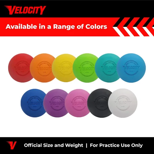 Vista 4 de Pelotas de lacrosse Velocity - 1, 2, 3, 6, 12, 18, 24, 36, 60 y 120 paquetes - para práctica, tamaño oficial aprobado por la NFHS y la universidad