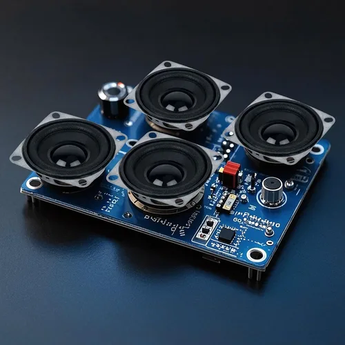 Vista 6 de MakerHawk 2 "4 ohmios 3W gama completa altavoz de audio estéreo Woofer altavoz para Arduino (4pcs)