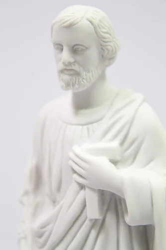 Vista 5 de Vittoria Collection Figura de escultura de estatua de San José de 12 pulgadas, fabricada en Italia, para interiores y exteriores