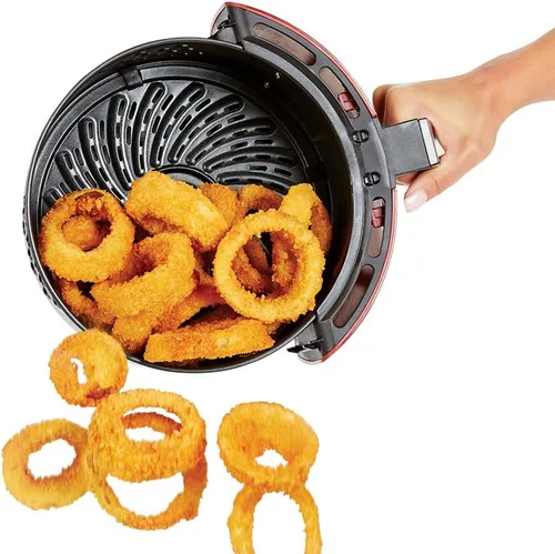 Vista 4 de PowerXL Freidora de aire Vortex - Cocina múltiple con asado, horneado, deshidratador de alimentos, cesta revestida antiadherente, libro de cocina