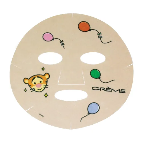 Vista 3 de The Creme Shop x Pooh & Friends Radiant Glow, revitalizante juventud, cuidado calmante de la piel – Vitamina C, niacinamida, máscaras de agua