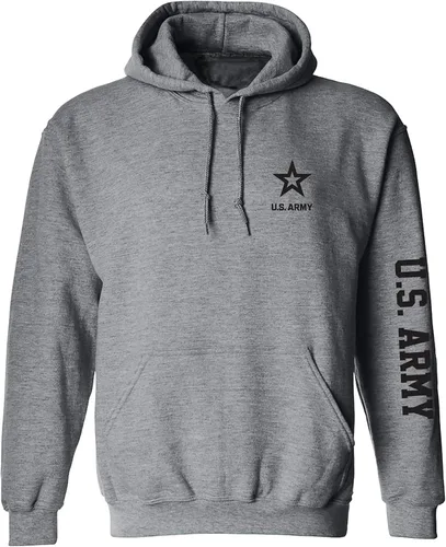Vista 7 de zerogravitee Sudadera con capucha para adultos con estampado de manga negra del ejérc Verde(Military Green)