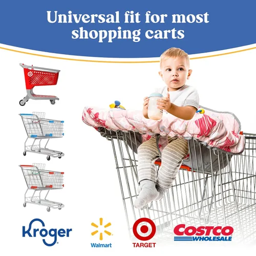 Vista 5 de PILLANI Baby Essentials: funda de asiento y bolsa de pañales para niñas