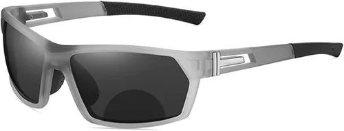 Vista 6 de willochra Gafas de sol bifocales para hombres y mujeres, para lectura envolvente, tintadas por el sol, ciclismo, conducción, lentes de sol