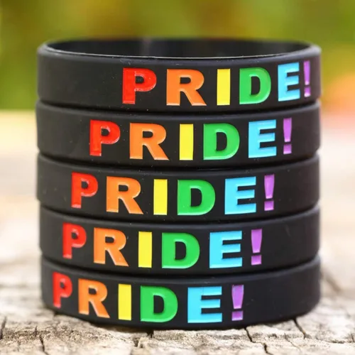 Vista 4 de Juego de pulseras Pride (de 2 a 100 bandas)