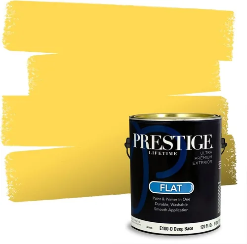Vista 187 de PRESTIGE Pinturas de pintura exterior e imprimación en uno, 1 galón, plano, combinación comparable de Benjamin Moore* Pila de heno