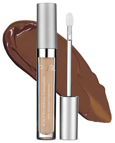 Vista 18 de PÜR MINERALS 4-in-1 Sculpting Concealer for Women - Conceals, Brightens, Plumps & Corrects - Hydrating & Moisturizing Makeup Concealer with Medium