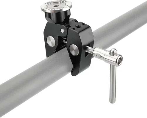 Vista 4 de CAMVATE Abrazadera de cangrejo Super con montaje en roseta M6 Agujero de rosca hembra para kit de accesorios de cámara - 2869