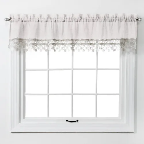 Vista 9 de RENAISSANCE HOME FASHION Par de cortinas Lillian, 56" X 36", Lino