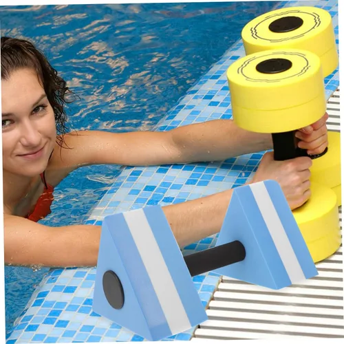 Vista 7 de BESPORTBLE Entrenador de natación para niños pequeños, flotador de espalda, entrenador de natación para niños, barra de agua para ejercicio acuático