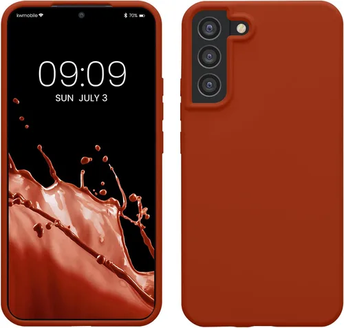 Vista 40 de kwmobile Funda compatible con Samsung Galaxy S9 - Funda de silicona TPU con acabado suave - Blue Reef