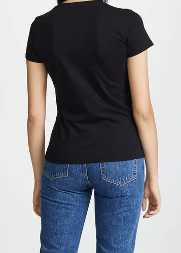 Vista 3 de Vince Essential Crew Tee para mujer