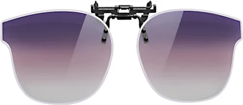 Vista 6 de Gafas de sol y gafas de sol de conducción nocturna con clip, reducción de deslumbramiento polarizado, visión de alta definición Azul