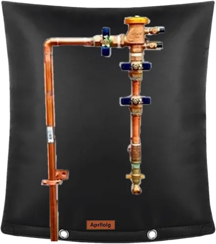 Vista 7 de Funda aislante de reflujo, bolsa aislante para válvula de rociador de agua, bomba de pozo, medidor de agua, prevención de reflujo, cubiertas