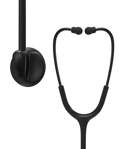 Vista 16 de Estetoscopio de una sola cabeza para médicos/enfermeras/estudiantes de escuela de enfermería, uso médico y doméstico con etiqueta de nombre de Tubo