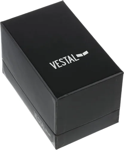 Vista 3 de Vestal OBCS001 USS Observer Chrono reloj negro blanco Lume para hombre