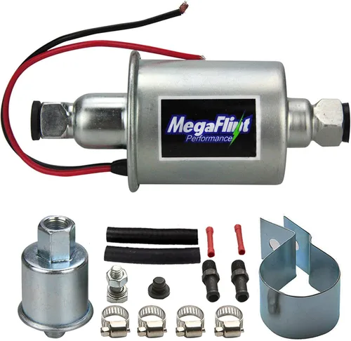 Vista 8 de Megaflint+ - Kit de bomba de combustible eléctrica universal HEP-02 A, 12 V, baja presión