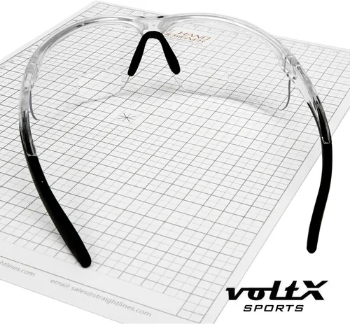 Vista 6 de voltX 'ULTIMATE SPORTS' Gafas de seguridad bifocales (montura transparente, lente transparente + 1.0 dioptrías) – Lente UV400 con revestimiento