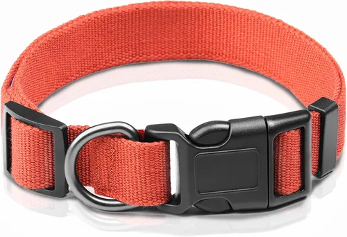 Vista 11 de Collar de perro beige para perros pequeños, transpirable, antiolor y suave, cómodo para cachorros de piel sensible, 90% rayón de bambú, collar