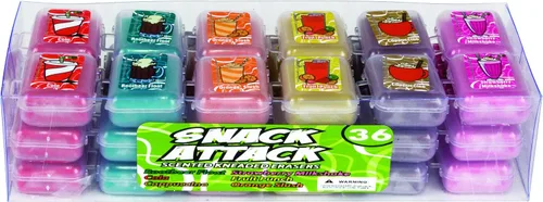 Vista 4 de Raymond Geddes 68122 Borradores perfumados Snack Attack para niños, surtidos (paquete de 36)