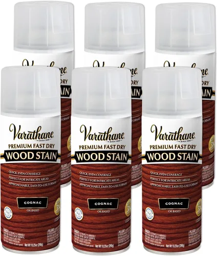 Vista 26 de Varathane Premium - Tinte para madera de secado rápido en aerosol, 10.25 onzas, ébano