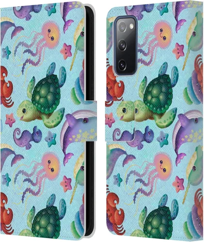 Vista 56 de Head Case Designs Officially Licensed Carla Morrow Colorful Space Dice Patterns Leather Wallet Case Compatible with Samsung Galaxy A07 4G