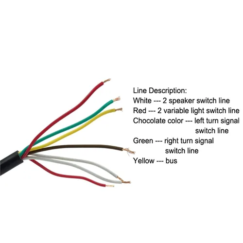 Vista 6 de Rayana Interruptor de manillar de motocicleta de 7/8'' 22mm con función de señal de giro, faro delantero y bocina para luz 3 en 1 cabezal/luz