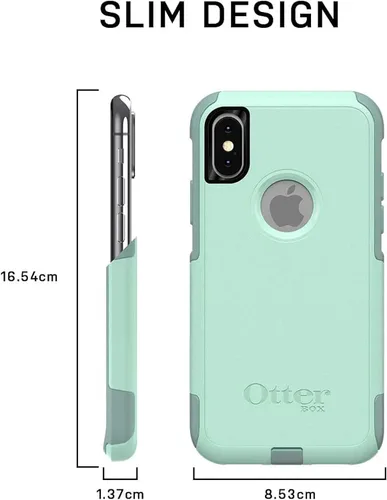 Vista 5 de OtterBox Commuter Series - Funda para iPhone Xs Max (solo incluye paño de limpieza)