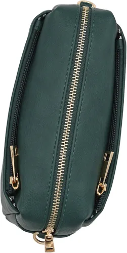 Vista 143 de FashionPuzzle Triple Zip Small Crossbody Bag