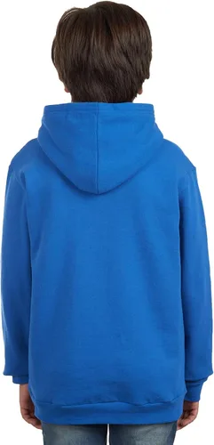 Vista 2 de Nintendo Super Mario Bros Clothing - Sudadera con capucha de Mario Kart para niños Azul gris