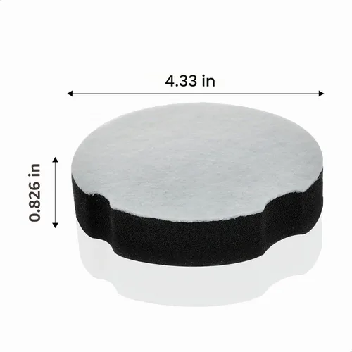 Vista 2 de Filtro de repuesto apto para Bissell Powerforce Compact Lightweight Vertical 2112 1520 para aspiradora Bissel Turbo sin bolsa 2690