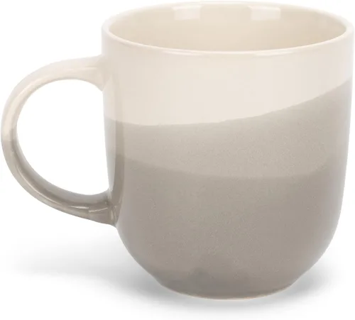 Vista 19 de Elanze Designs Paquete de 2 tazas de café de cerámica de cerámica de 14 onzas, color verde eucalipto