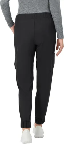 Vista 3 de Hanes Pantalones deportivos tipo cargo para mujer que absorben la humedad