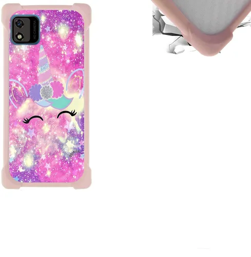 Vista 28 de jioeuinly Funda compatible con ZTE Blade X1 5G Phone Case PC Backplane + cubierta de silicona suave marco XSH