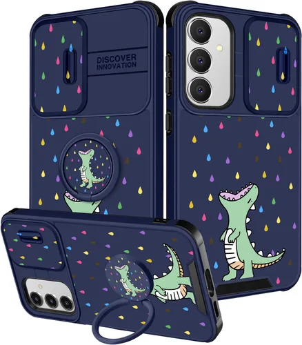 Vista 155 de Funda 2 en 1 para Samsung Galaxy S23 Ultra Flamingo para mujeres y niñas, diseño femenino de flamencos con cubierta deslizante para cámara y soporte