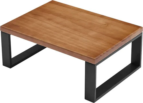 Vista 10 de Banqueta de madera sólida para adultos y personas mayores, antideslizante, escalera resistente para camas altas con capacidad de 500 LBS, banqueta