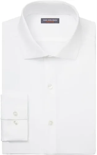 Vista 3 de Van Heusen Camisa de vestir para hombre, ajustada, elástica para viajeros